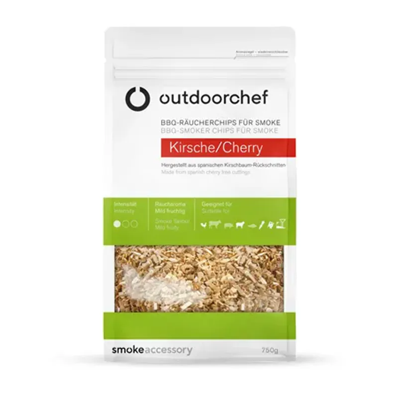 OutdoorChef Røykeflis Kirsebærtre – 750 g
