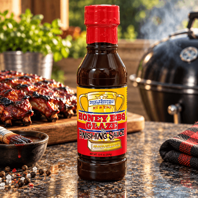 Hovedbilde SuckleBusters Honey BBQ Glaze & Finishing Sauce ...